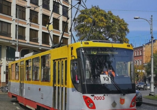 Утром в Одессе остановился электротранспорт