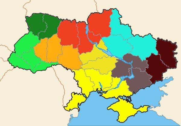 Украину планируют поделить на девять статистических макрорегионов Украину планируют поделить на девять статистических макрорегионов